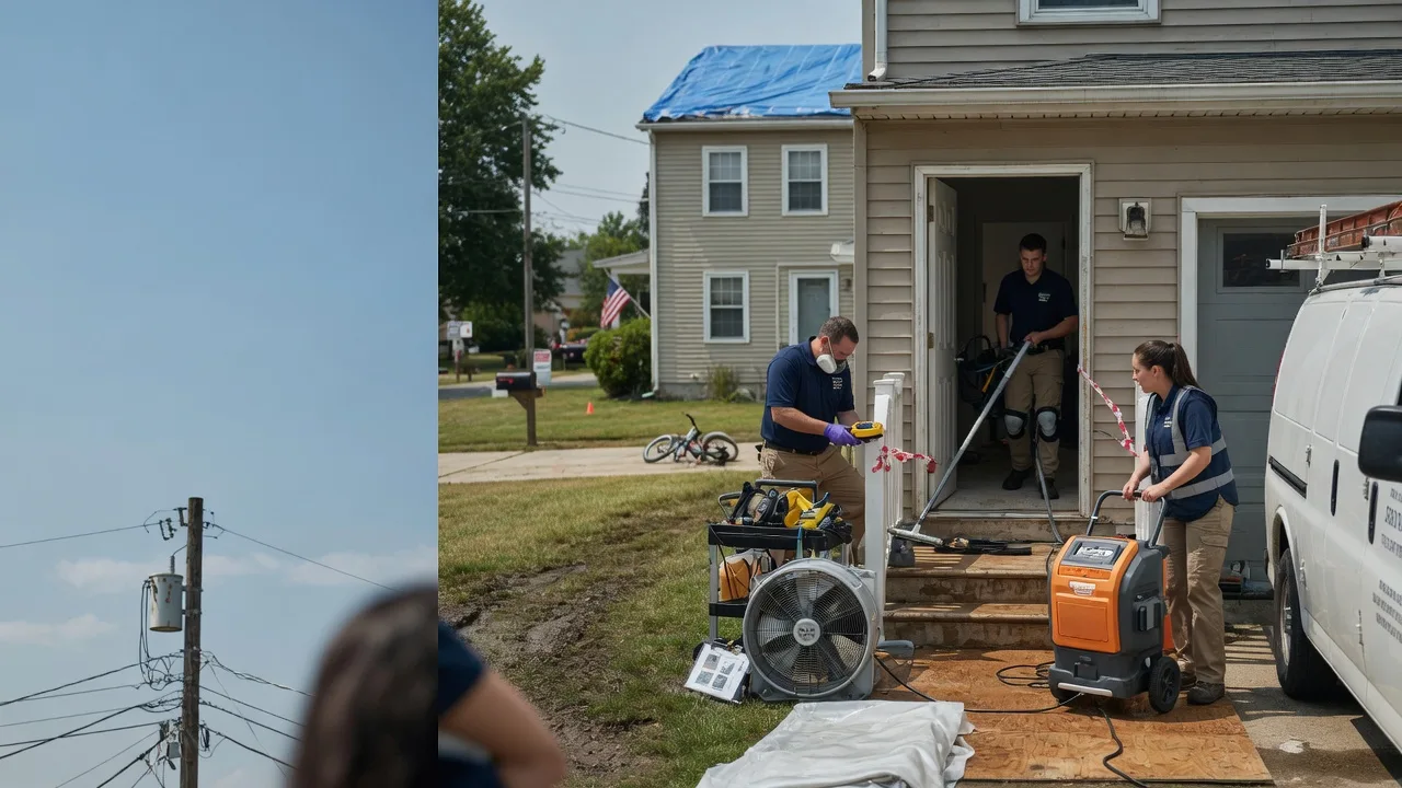 Water Damage Repair in Townville, PA near me
